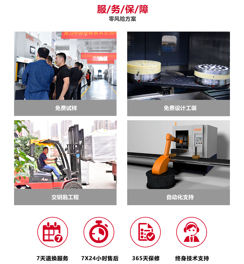 輕松完成鏡面拋光：斯曼克磨粒流拋光設(shè)備，可讓工件拋光面粗糙度在原有基礎(chǔ)上，提升3個(gè)等級(jí)或以上。 去毛刺徹底、均勻：斯曼克磨粒流<a href='http://www.fpqvrmfi.cn' target='_blank'><u>去毛刺機(jī)</u></a>，通過(guò)軟性磨料物理研磨，切削力大，去毛刺效果徹底，均勻。 公差影響只有1-2um：斯曼克磨粒流設(shè)備，具有極高的精密性，光整作業(yè)后，對(duì)工件公差影響只有1-2um。